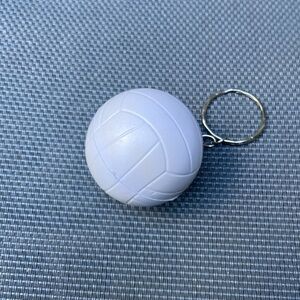 A cute volleyball keychain!